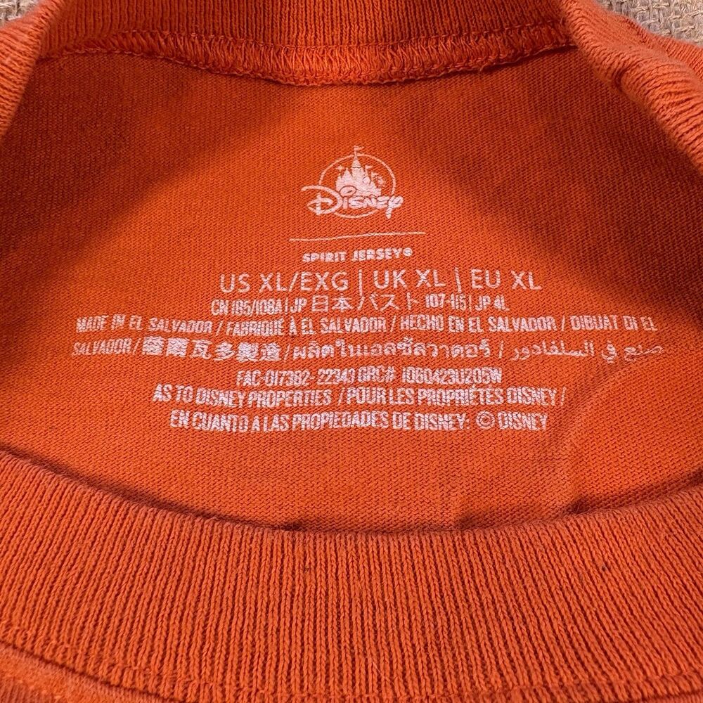 Walt Disney World Mickey Mouse Pumpkin Halloween Spirit Jersey 2023 Size XL - Picture 5 of 8